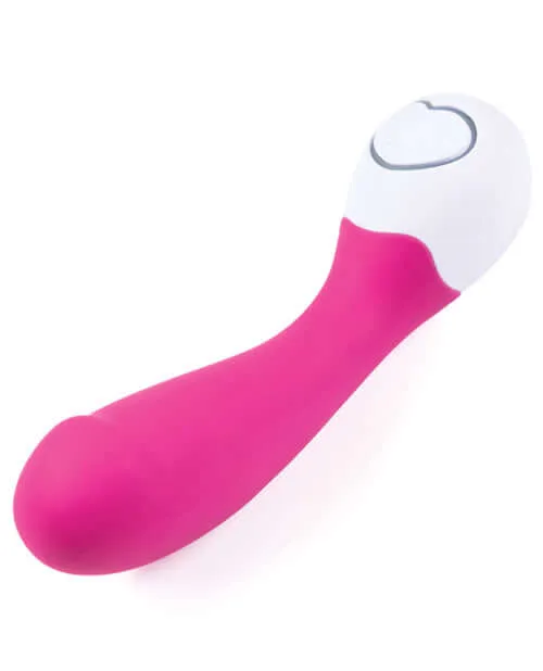 OhMiBod Lovelife Cuddle Mini 7function Silicone Rechargeable GSpot Vibrator Pink Ohmibod Vibrators