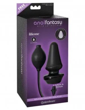 Pipedream Products Anal Anal Fantasy Elite Collection Inflatable Silicone Butt Plug Black from Pipedreams Pipedream Products Anal Anal Fantasy Elite Collection Inflatable Silicone Butt Plug Black from Pipedreams