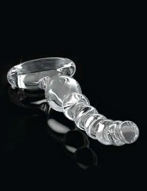 Pipedream Products Dildos Icicles No 67 HandCrafted Glass Massager for Unparalleled Sensory Experience
