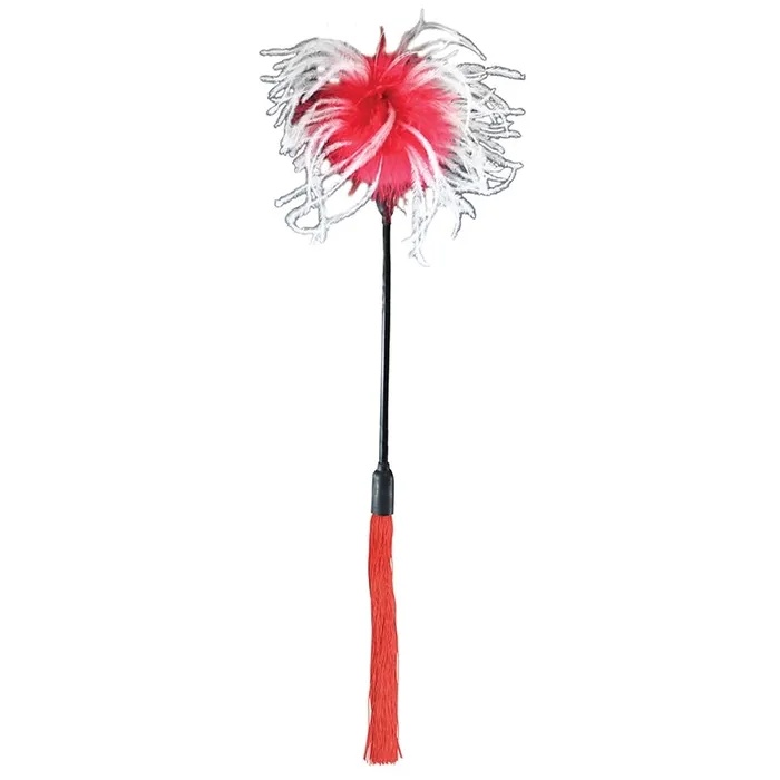 SPORTSHEETS Vibrators SM Whip TickleRedWhite