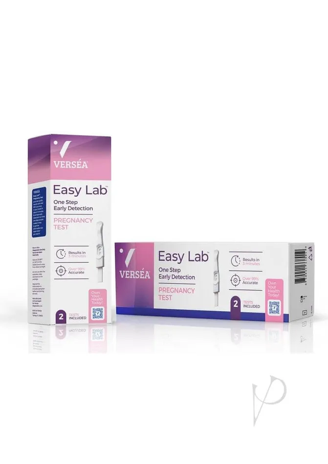 Versea Easy Lab Pregnancy Test 2Pack Accurate Early Pregnancy Testing at Home Doc Johnson Enterprises Enhancers Versea Easy Lab Pregnancy Test 2Pack Accurate Early Pregnancy Testing at Home Doc Johnson Enterprises Enhancers