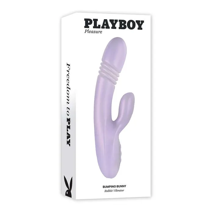 Vibrators Evolved Novelties Playboy Bumping Bunny Rabbit Style Vibrator