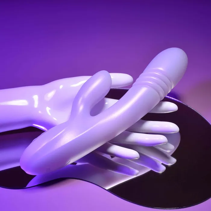 Vibrators Evolved Novelties Playboy Bumping Bunny Rabbit Style Vibrator