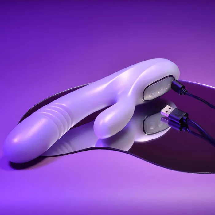 Vibrators Evolved Novelties Playboy Bumping Bunny Rabbit Style Vibrator