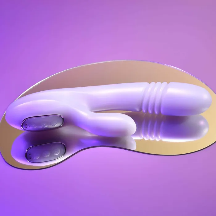 Vibrators Evolved Novelties Playboy Bumping Bunny Rabbit Style Vibrator
