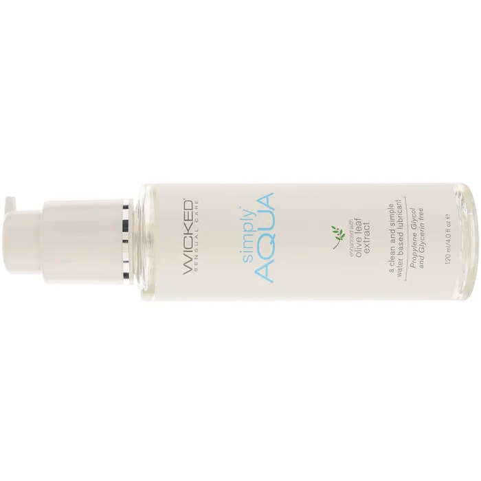 Vibrators Wicked Sensual Care Simply Aqua Lube 4oz 120ml Vibrators Wicked Sensual Care Simply Aqua Lube 4oz 120ml