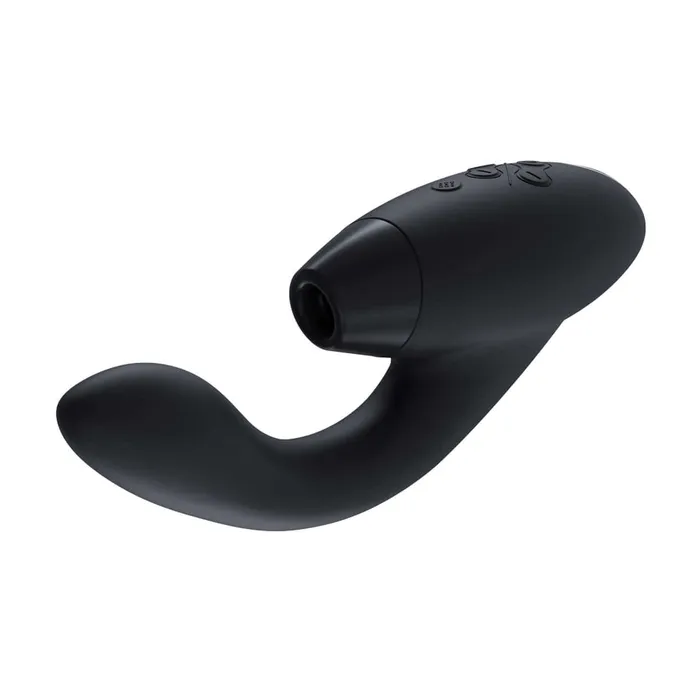 WOMANIZER Womanizer Duo 24function Rechargeable Silicone Dual GSpot Clitoral Stimulator with Smart Silence Black Female Sex Toys WOMANIZER Womanizer Duo 24function Rechargeable Silicone Dual GSpot Clitoral Stimulator with Smart Silence Black Female Sex Toys