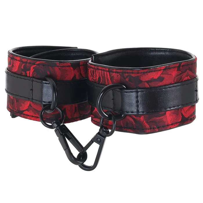 XGen Couples Secret Kisses Rosegasm Faux Leather Cuffs