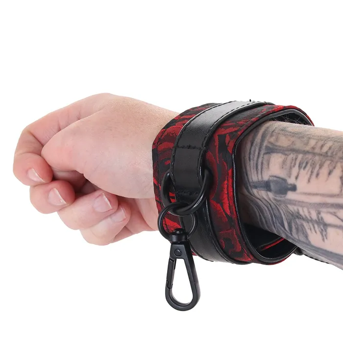 XGen Couples Secret Kisses Rosegasm Faux Leather Cuffs