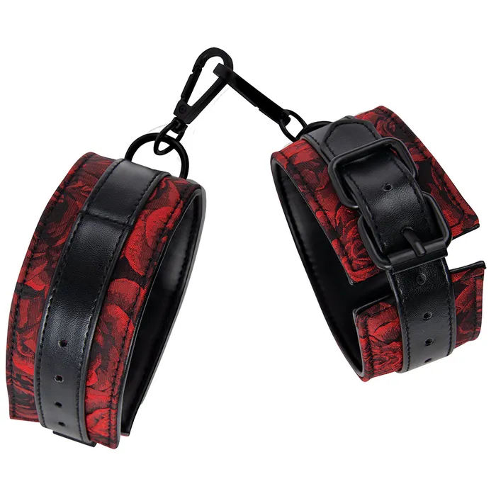 XGen Couples Secret Kisses Rosegasm Faux Leather Cuffs