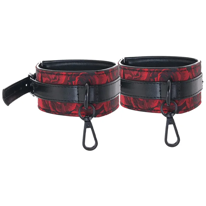 XGen Couples Secret Kisses Rosegasm Faux Leather Cuffs