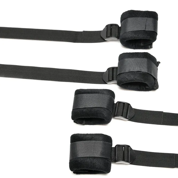 XR Brands Vibrators Bedroom Bliss Lovers Bed Restraint System