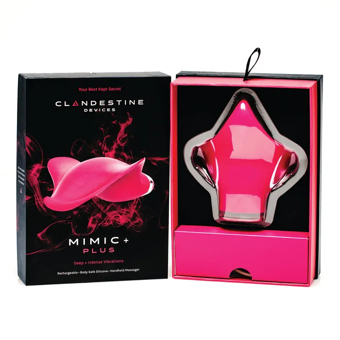 Clandestine Devices Male Sex Toys Mimic Plus Magenta
