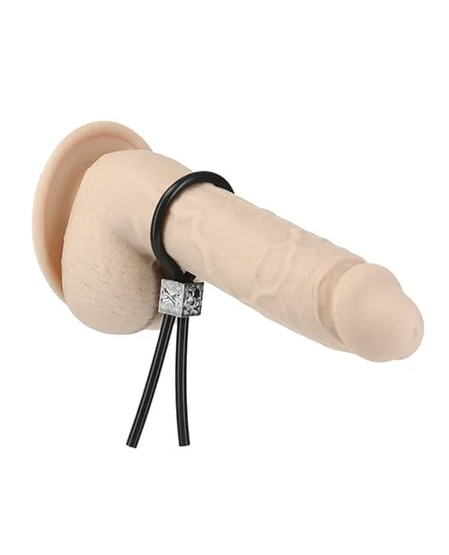 Dildos BMS Enterprises Lux Active Tether Adjustable Cock Tie Black Dildos BMS Enterprises Lux Active Tether Adjustable Cock Tie Black