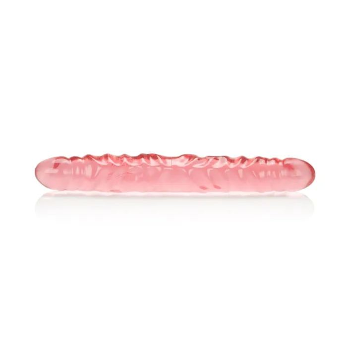 Dildos CalExotics Translucence 12 Inches Veined Double Dong
