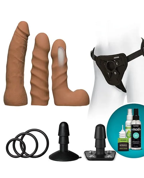 Dildos Doc Johnson VacULock Dual Density Starter Set Dildos Doc Johnson VacULock Dual Density Starter Set