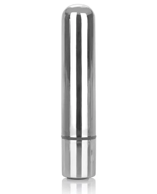 Female Sex Toys Rechargeable Bullet Silver CalExotics Female Sex Toys Rechargeable Bullet Silver CalExotics