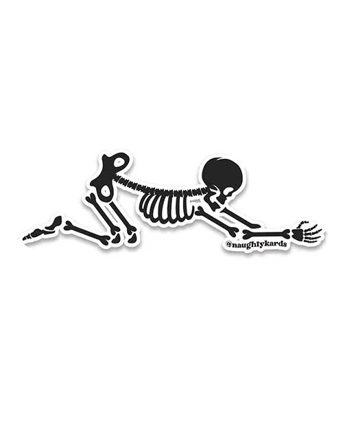 Halloween Bending Over Birthday Greeting Card with Sticker Kush Kards Male Sex Toys