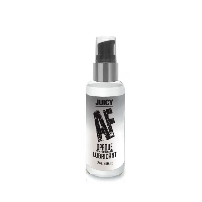 Lubricants Little Genie Juicy Af WaterBased Creamy White Opaque Lubricant 2 Oz