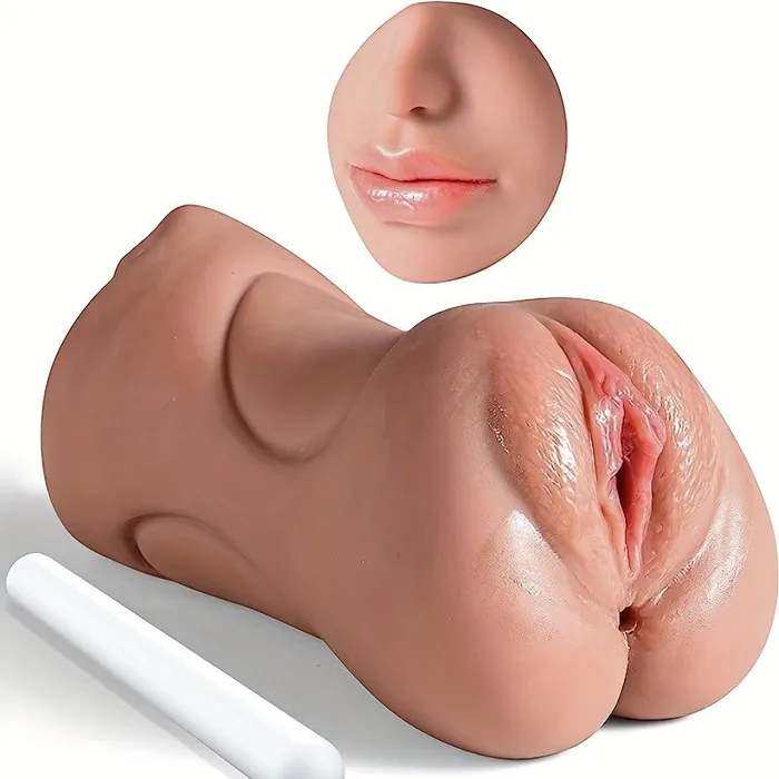 Male Sex Toys 3D Realistic Textured Vagina And Tight Anus Pocket Pussy Male Masturbator Honyesx