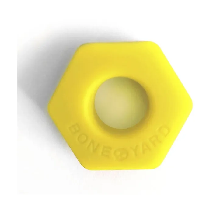 Rascal Boneyard Male Sex Toys Bust a Nut Cock Ring Yellow