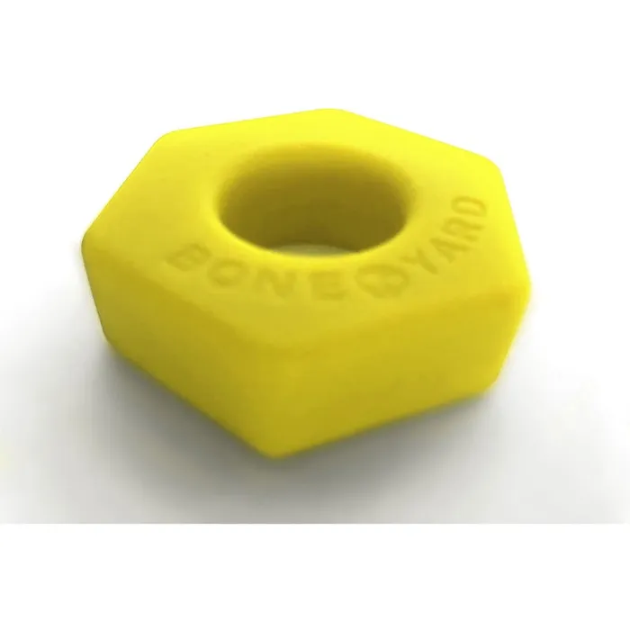 Rascal Boneyard Male Sex Toys Bust a Nut Cock Ring Yellow Rascal Boneyard Male Sex Toys Bust a Nut Cock Ring Yellow
