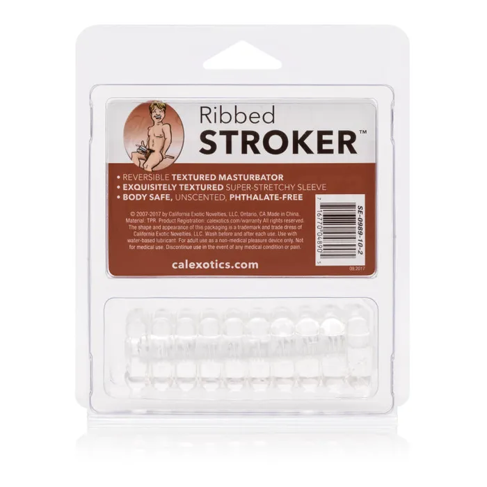 Ribbed Stroker Masturbator CalExotics Male Sex Toys Ribbed Stroker Masturbator CalExotics Male Sex Toys