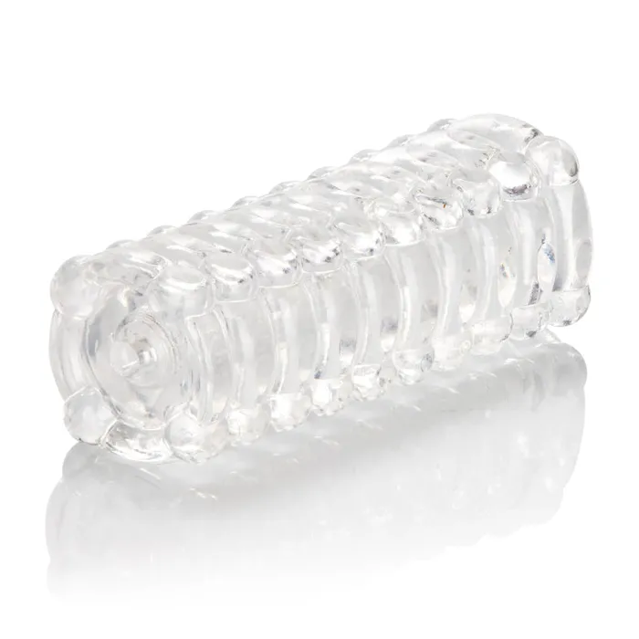 Ribbed Stroker Masturbator CalExotics Male Sex Toys Ribbed Stroker Masturbator CalExotics Male Sex Toys