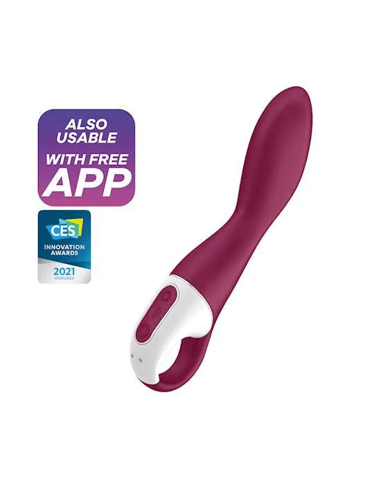 Satisfyer Heated Thrill Connect App GSpot Vibrator Satisfyer Vibrators