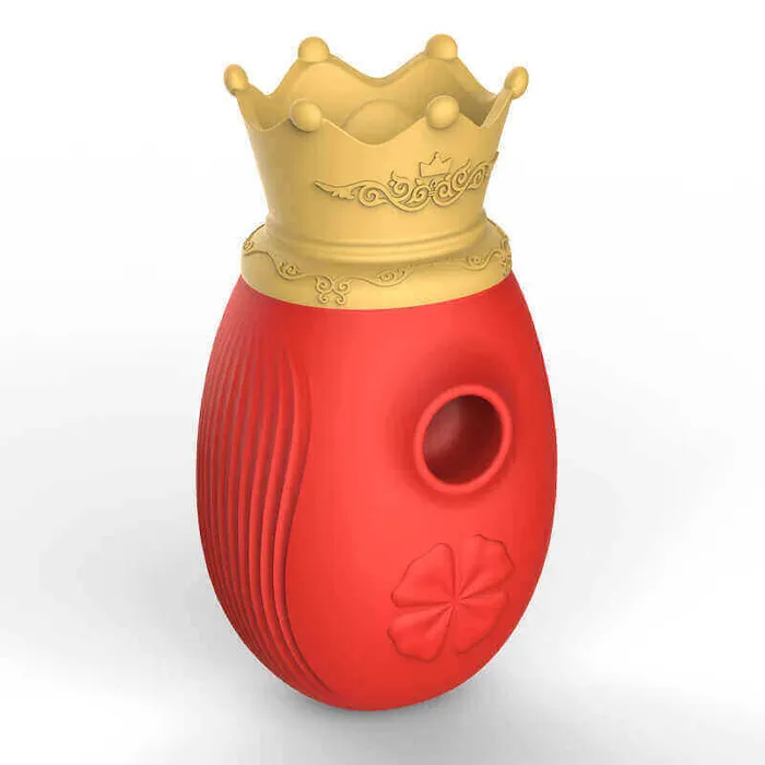 SECWELL Vibrators Secwell Crown Suction and Tongue Licking Vibe