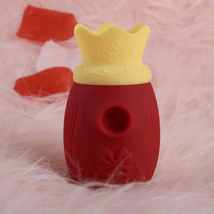 SECWELL Vibrators Secwell Crown Suction and Tongue Licking Vibe