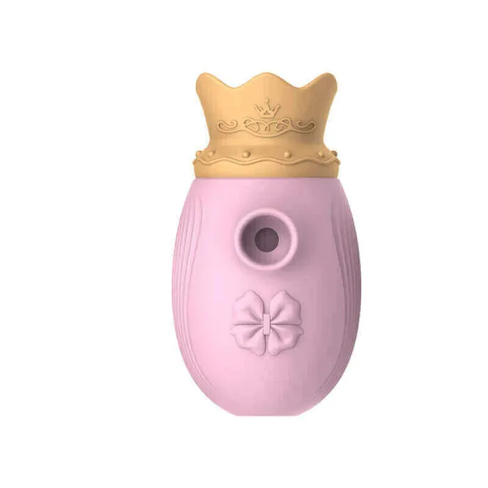 SECWELL Vibrators Secwell Crown Suction and Tongue Licking Vibe