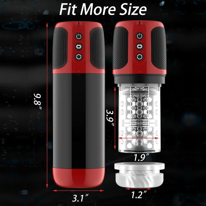 UNIMAT Male Sex Toys UNIMAT Shower cup Automatic Male Sucking Rotating masturbator