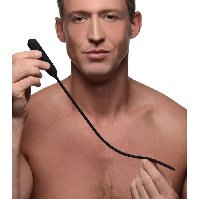 XR Brands Master Series Male Sex Toys Cadence Extreme 10x Vibrating Urethral Sound XR Brands Master Series Male Sex Toys Cadence Extreme 10x Vibrating Urethral Sound