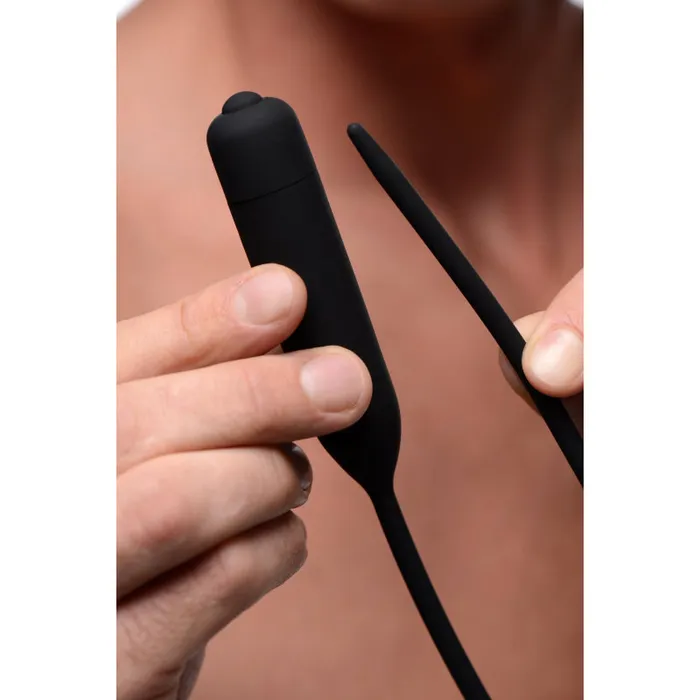 XR Brands Master Series Male Sex Toys Cadence Extreme 10x Vibrating Urethral Sound XR Brands Master Series Male Sex Toys Cadence Extreme 10x Vibrating Urethral Sound