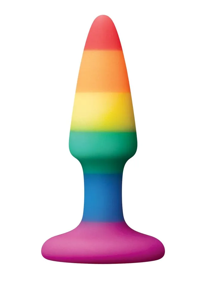 Anal Colours Colours Pleasure Plug Pride Editon Silicone Butt Plug Mini