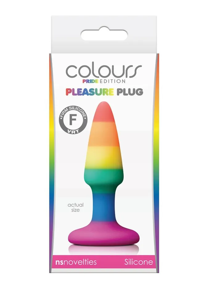 Anal Colours Colours Pleasure Plug Pride Editon Silicone Butt Plug Mini Anal Colours Colours Pleasure Plug Pride Editon Silicone Butt Plug Mini