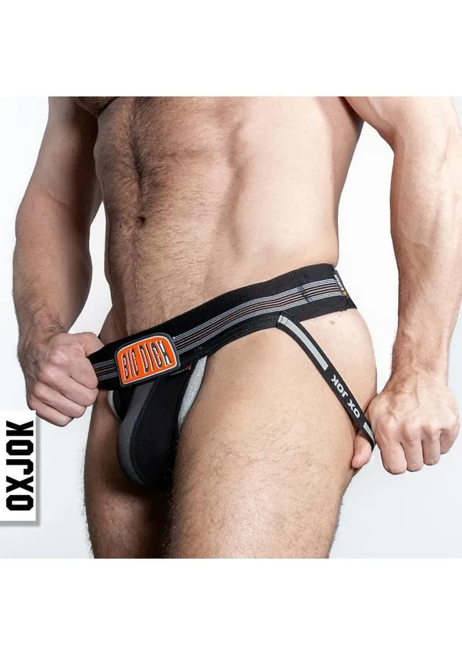 Anal Oxballs Bulgar Pumper Sack Slider Jock Black Iron