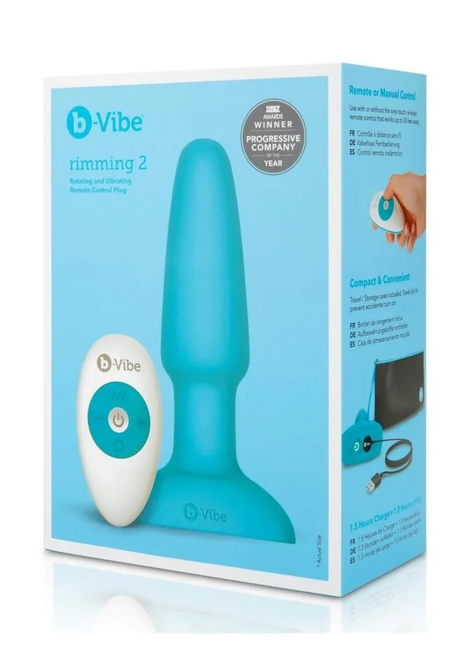 bVibe Anal BVibe Rimming Plug 2 Rechargeable Silicone Anal Plug bVibe Anal BVibe Rimming Plug 2 Rechargeable Silicone Anal Plug