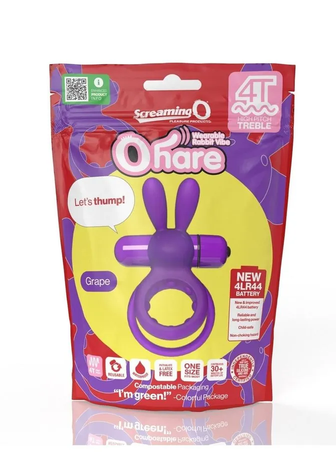 Couples Screaming O Screaming O 4t Ohare Vibrating Cock Ring
