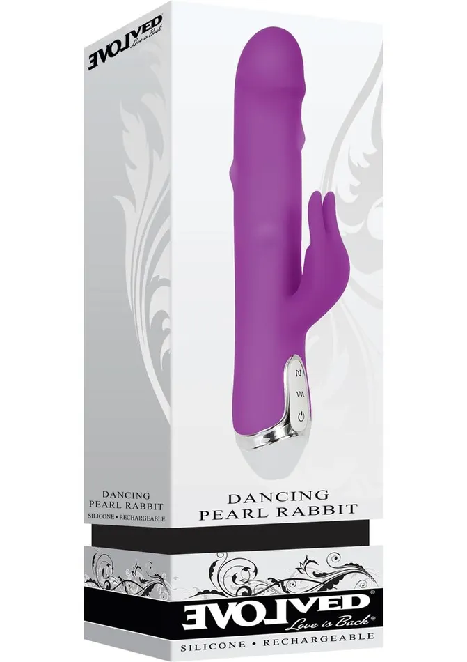 Dancing Pearl Rabbit Rechargeable Silicone Rabbit Vibrator Evolved Female Sex Toys Dancing Pearl Rabbit Rechargeable Silicone Rabbit Vibrator Evolved Female Sex Toys