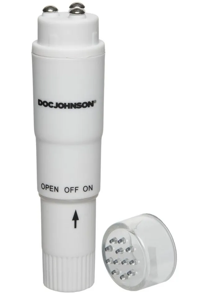 Doc Johnson Vibrators White Nights Velvet Touch Pocket Rocket Waterproof Doc Johnson Vibrators White Nights Velvet Touch Pocket Rocket Waterproof