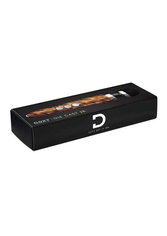 Female Sex Toys Doxy Doxy Die Cast 3RWand Rechargeable Vibrating Body Massager