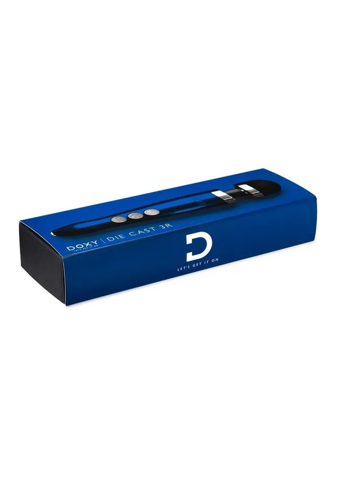 Female Sex Toys Doxy Doxy Die Cast 3RWand Rechargeable Vibrating Body Massager