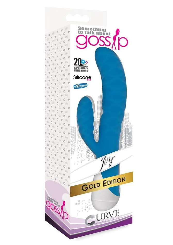 Female Sex Toys Gossip 20x Wavy Silicone Rabbit Vibrator Gossip