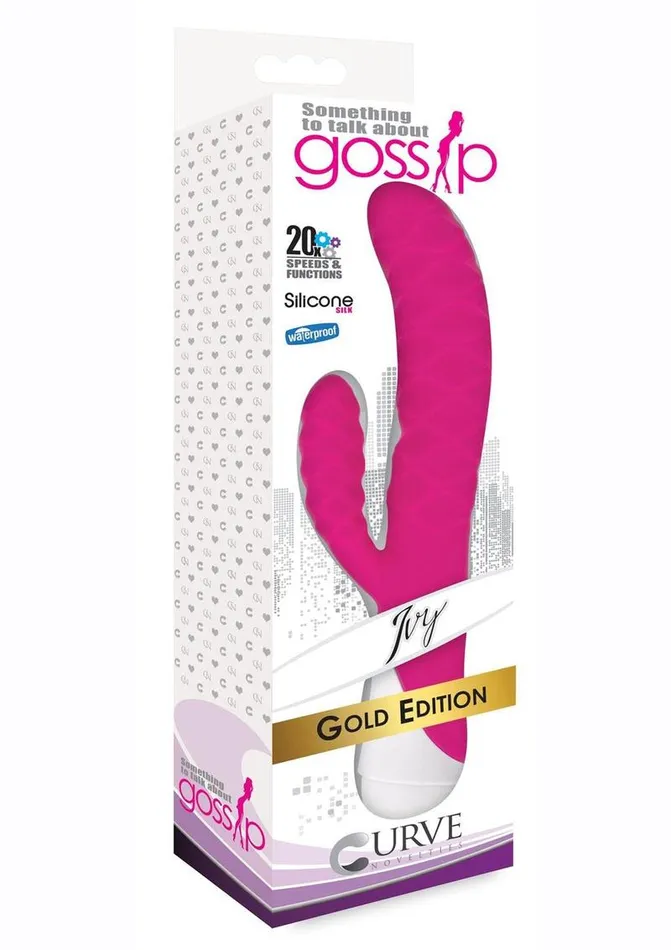 Female Sex Toys Gossip 20x Wavy Silicone Rabbit Vibrator Gossip