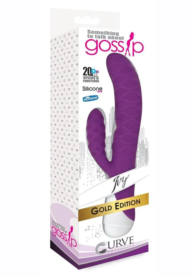 Female Sex Toys Gossip 20x Wavy Silicone Rabbit Vibrator Gossip