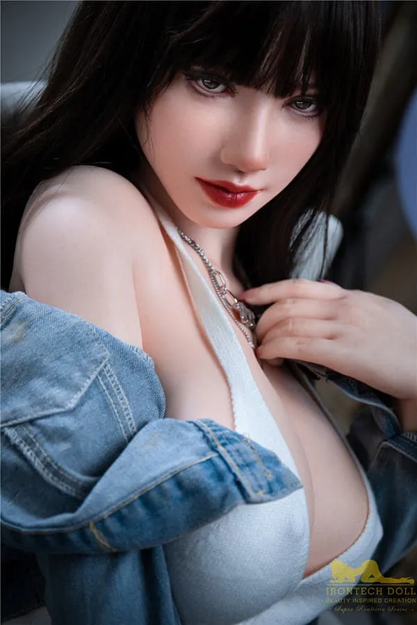 Irontech Doll Male Sex Toys 165cm5ft5 Gcup Japanese Realistic Big BoobsTits Silicone Sex Doll Rita S30