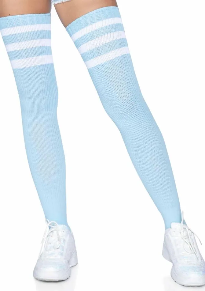 Leg Avenue Vibrators Leg Avenue Athlete Thigh High 3 Stripe Top