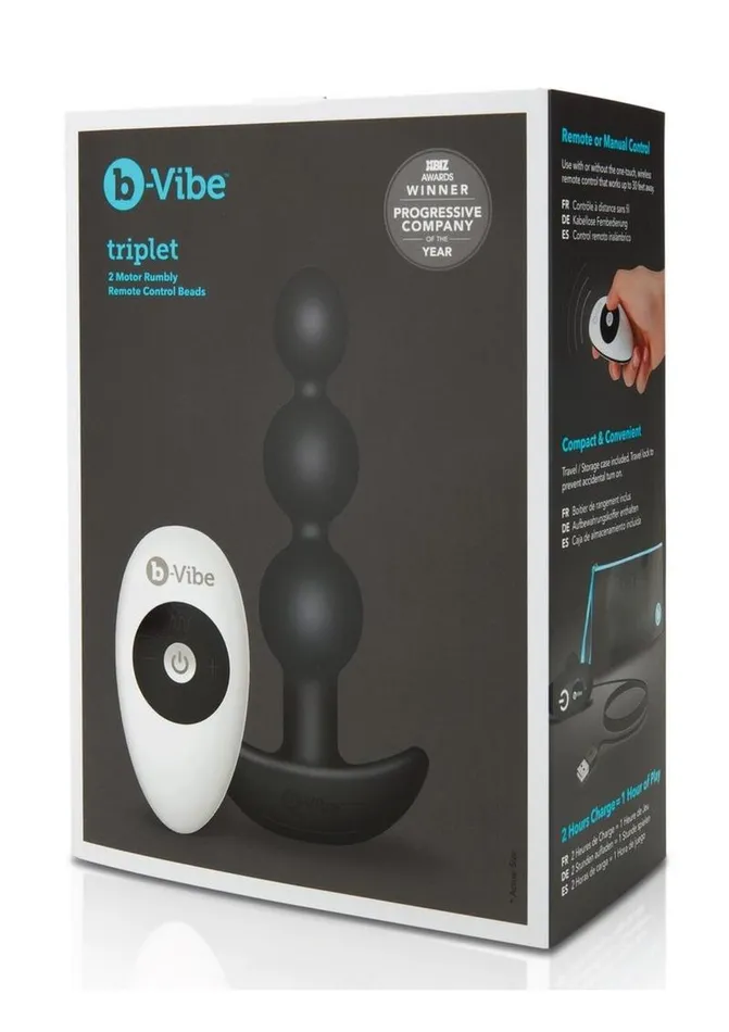 Male Sex Toys BVibe Triplet Anal Beads Rechargeable Silicone Beads with Remote Control bVibe Male Sex Toys BVibe Triplet Anal Beads Rechargeable Silicone Beads with Remote Control bVibe